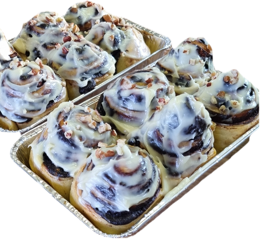 Sourdough Chocolate Cinnamon Rolls - Five Loaves Sourdough Bakery