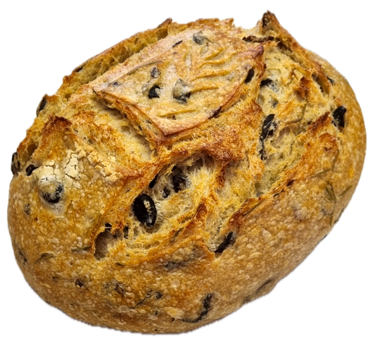 Olive & Rosemary Sourdough Bread - Five Loaves Sourdough Bakery
